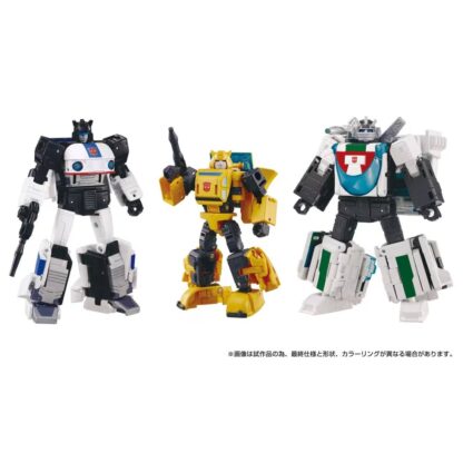 Transformers Dramatic Capture Cybertron Chase 3 Pack